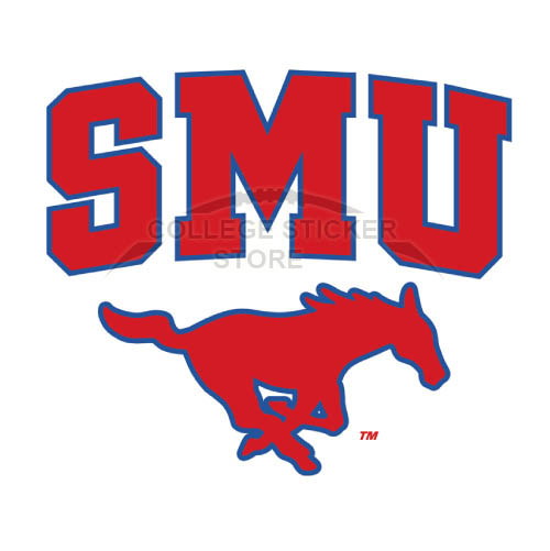 Homemade Southern Methodist Mustangs Iron-on Transfers (Wall Stickers)NO.6287